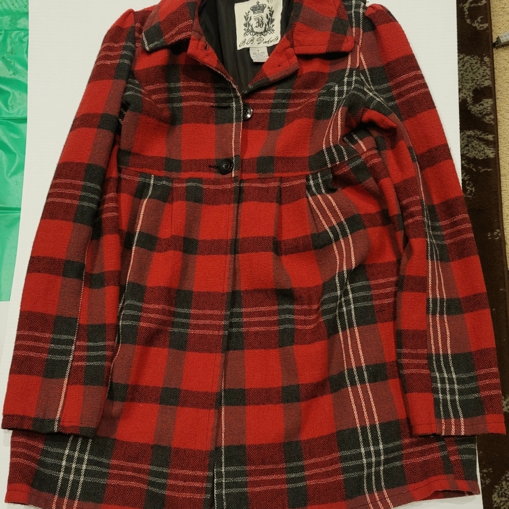 BB Dakota red flannel jacket